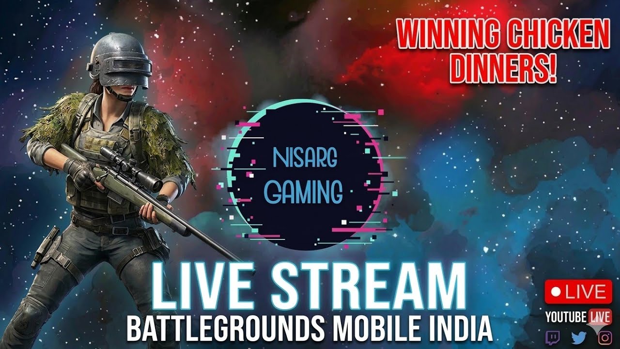 🥶BGMI Live With Nisarg Gaming🥶