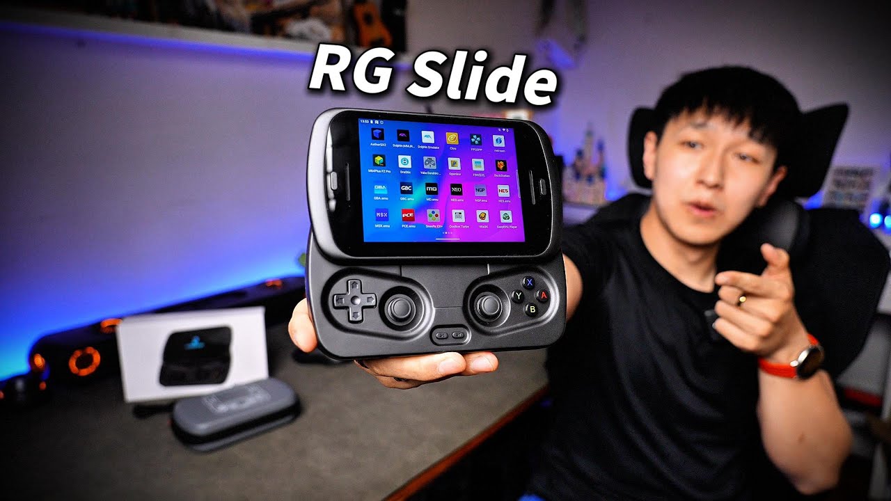 RG Slide！滑盖情怀！复古安卓掌机全面测评
