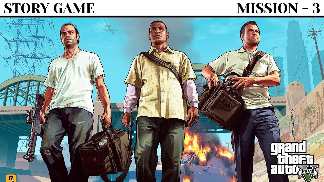 🔥 GTA 5 Story Mode | Mission 3 | Repossession | Action Packed Start 💥 | Full Walkthrough