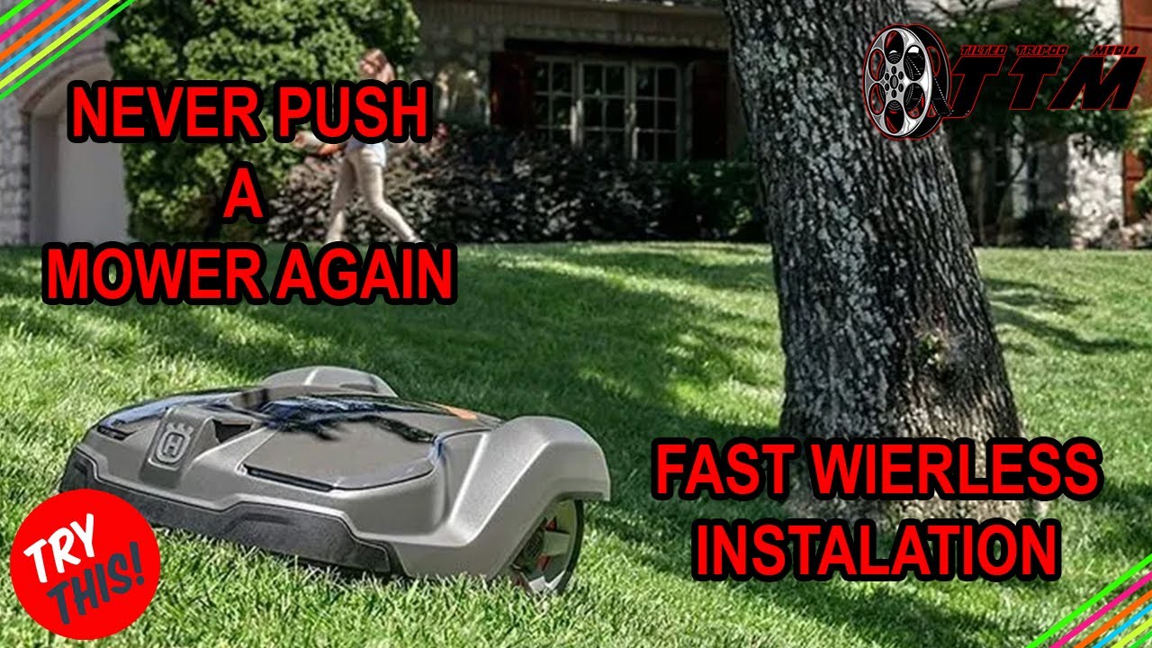 HUSQVARNA AUTOMOWER 450X EPOS INSTALATION FULL REVIEW