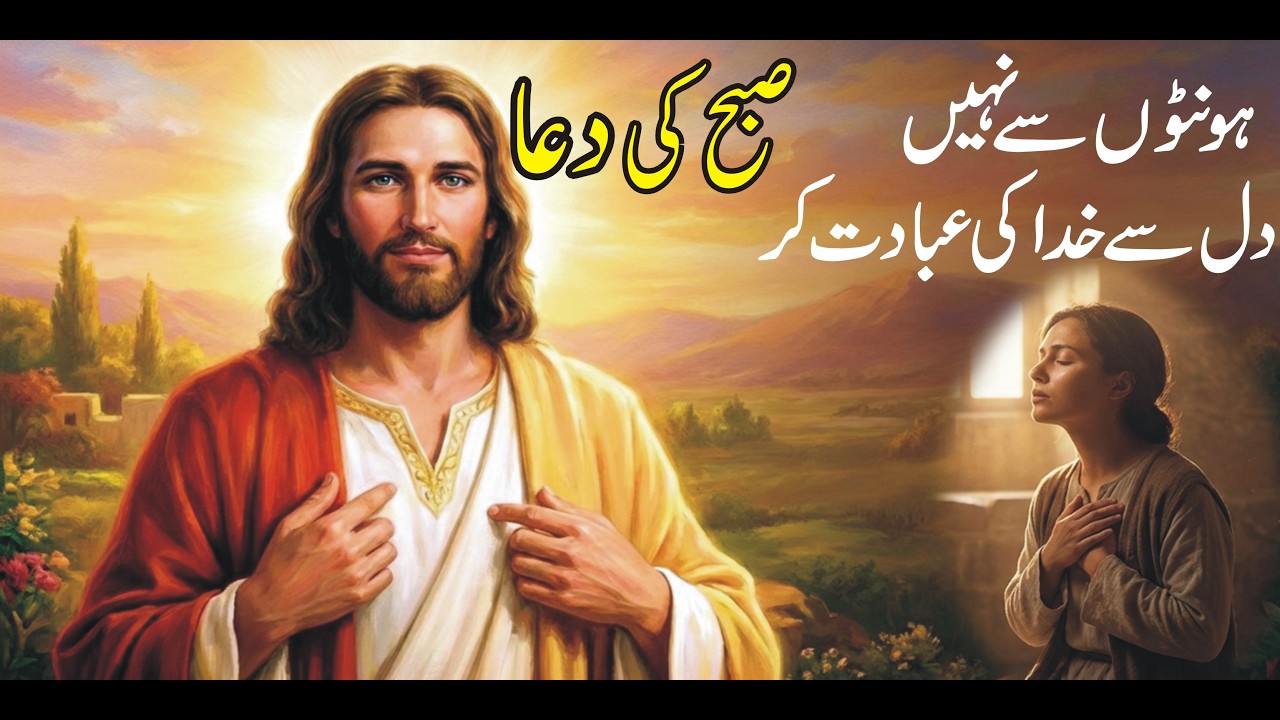 Worship God with your heart, not with your lips || Morning Prayer in Urdu || Subah ki Dua