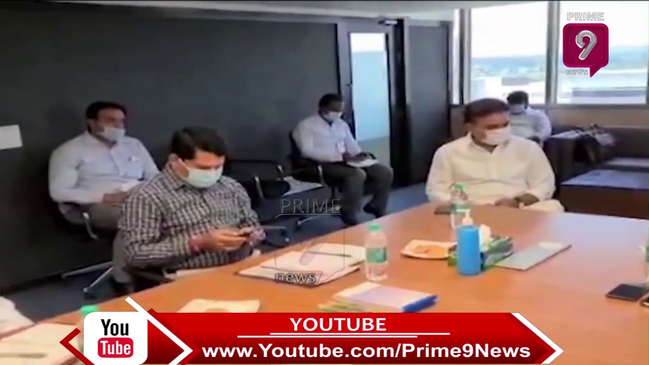 Telangana Minister KTR Holds Meeting With High Level Officers Over Korona Prevention | Prime9 News