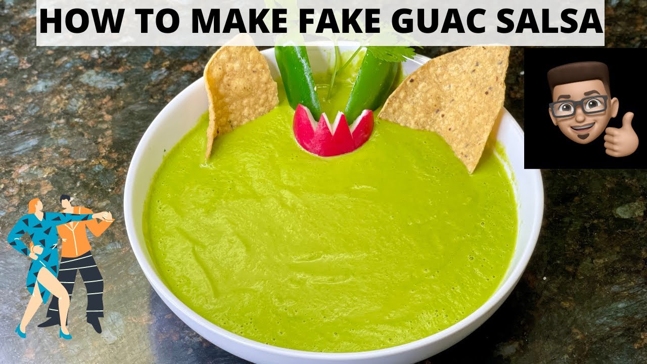 FAKE GUACAMOLE SALSA | SECRET OF THE TACO STANDS