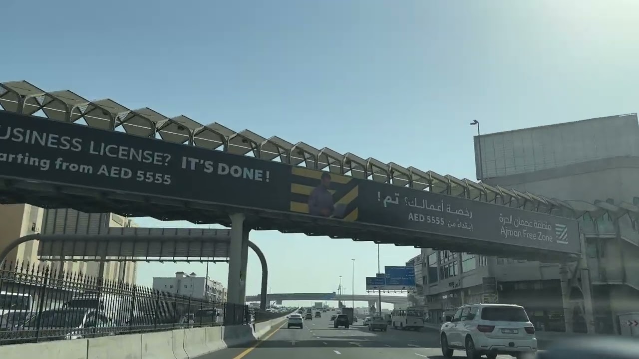 Dubai Mizhar to Sharjah Seyouh Suburb | 4K drive