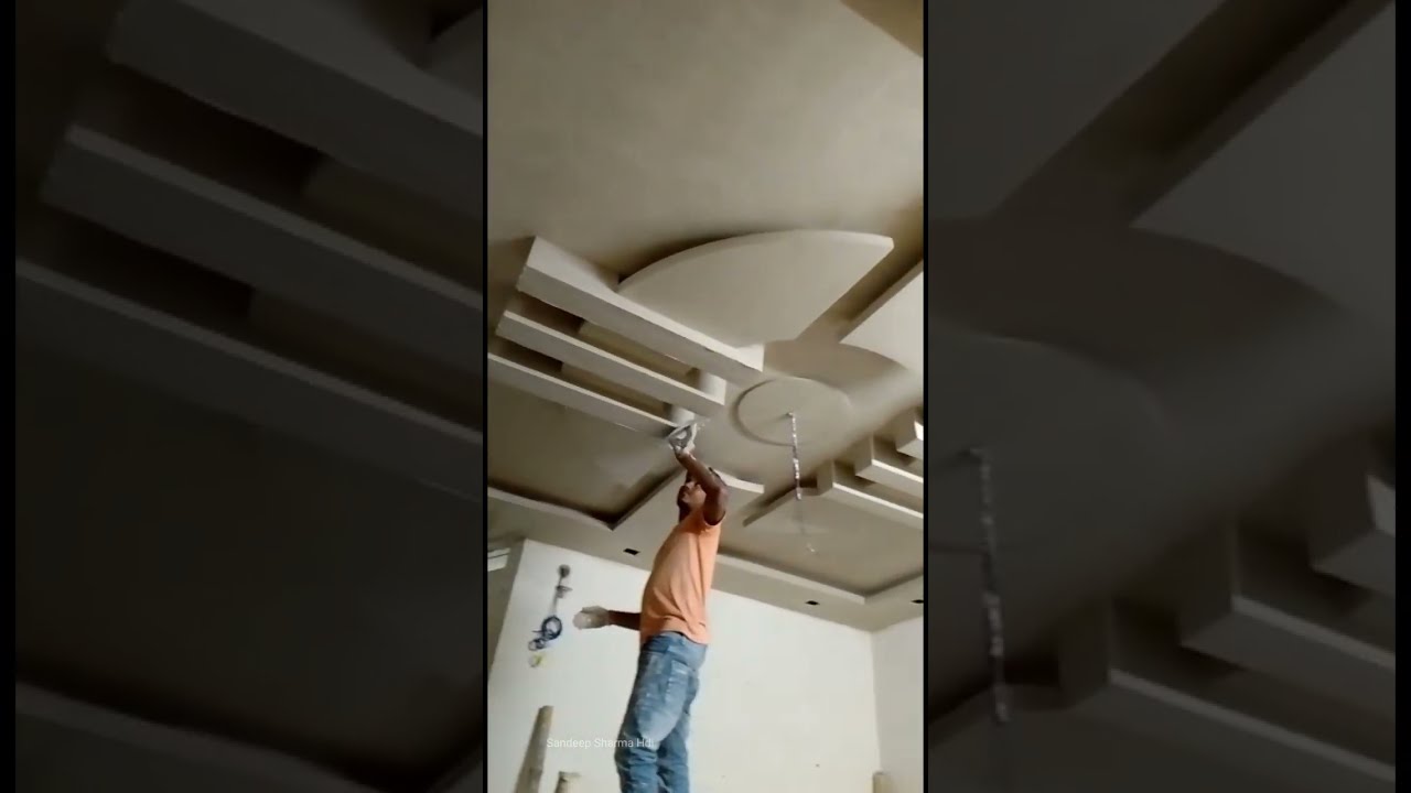 HOUSE CEILING INTERIOR 😘 FALCEILING DESIGN #shorts