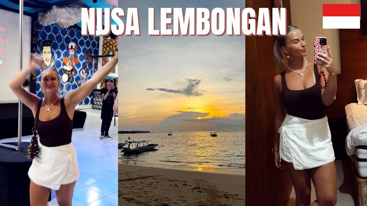 UITGAAN OP NUSA LEMBONGAN!💃🪩UITETEN BIJ OHANA’S!🏖️