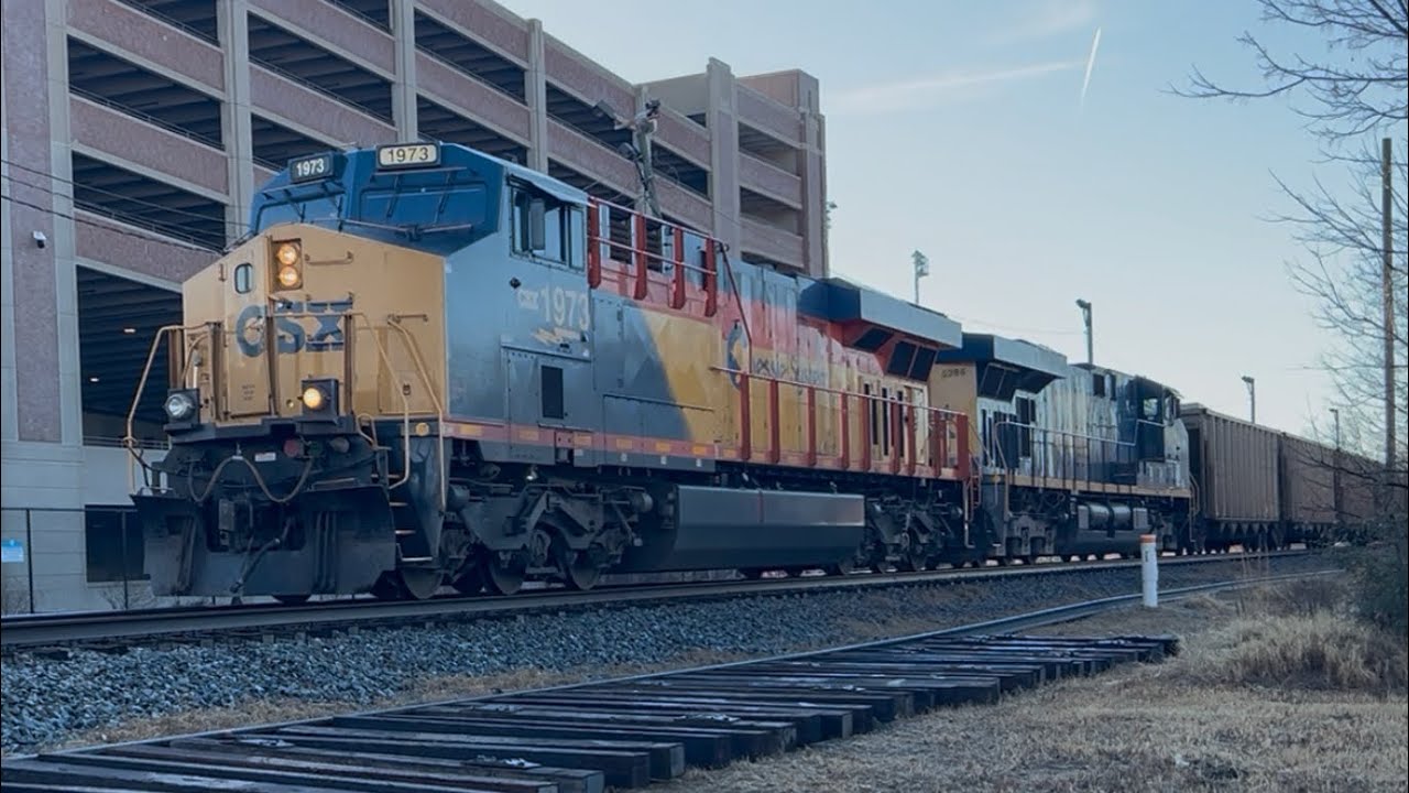 December 27th Railfanning with CSX and NS action in Wellford and Spartanburg, SC