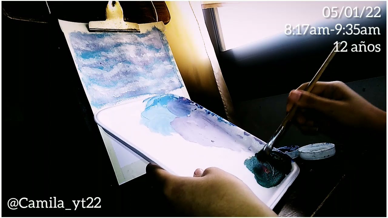 💜[recreando en pintura una 
