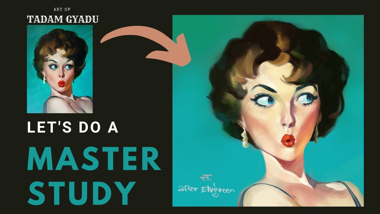 Master Study 01: Gil Elvgren- Art of Tadam Gyadu
