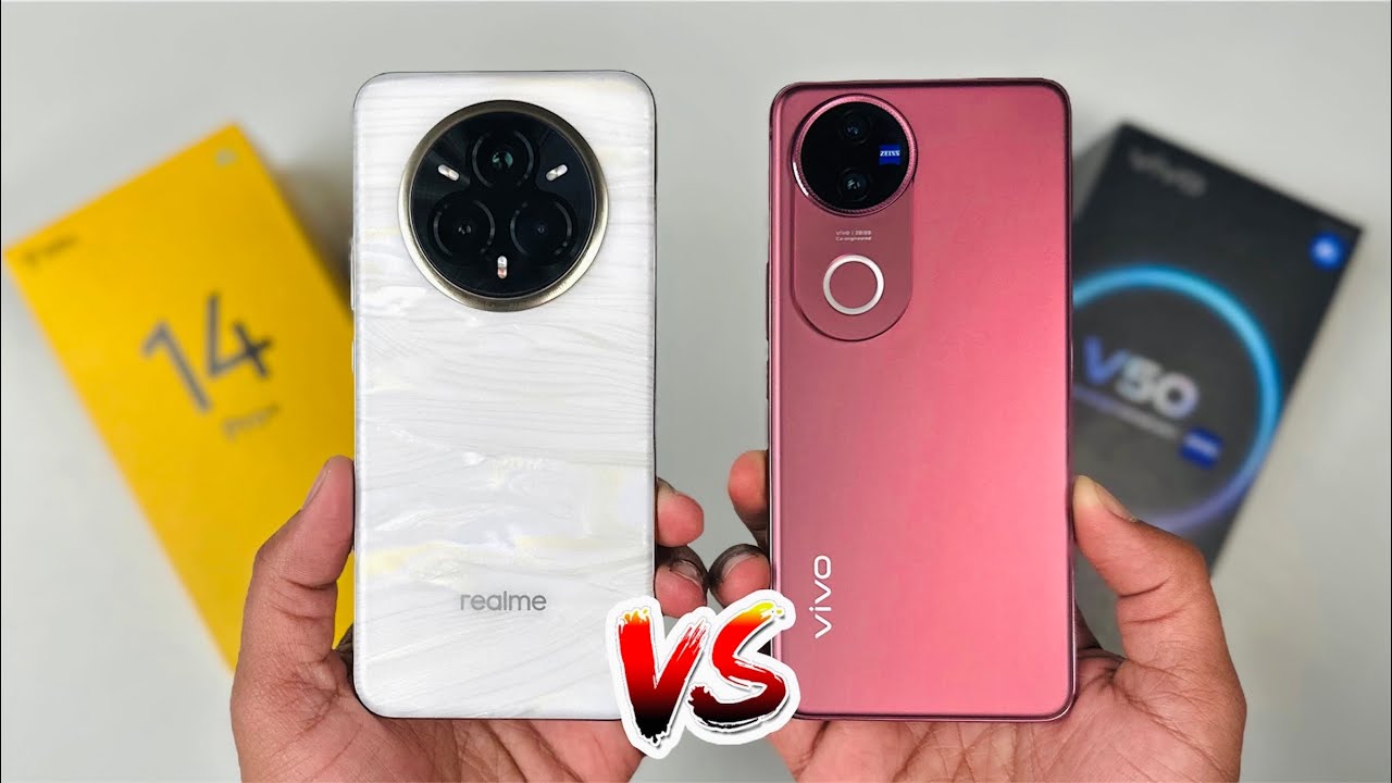 Vivo V50 5G Vs Realme 14 Pro Plus Full Comparison || Who is Winner 🥇