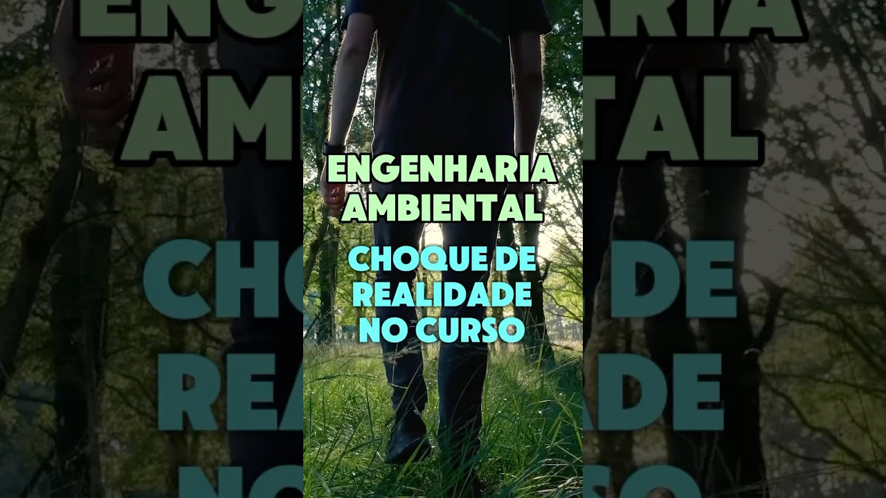 Engenharia Ambiental: choque de realidade na faculdade #engenhariaambiental #engenheiraambiental