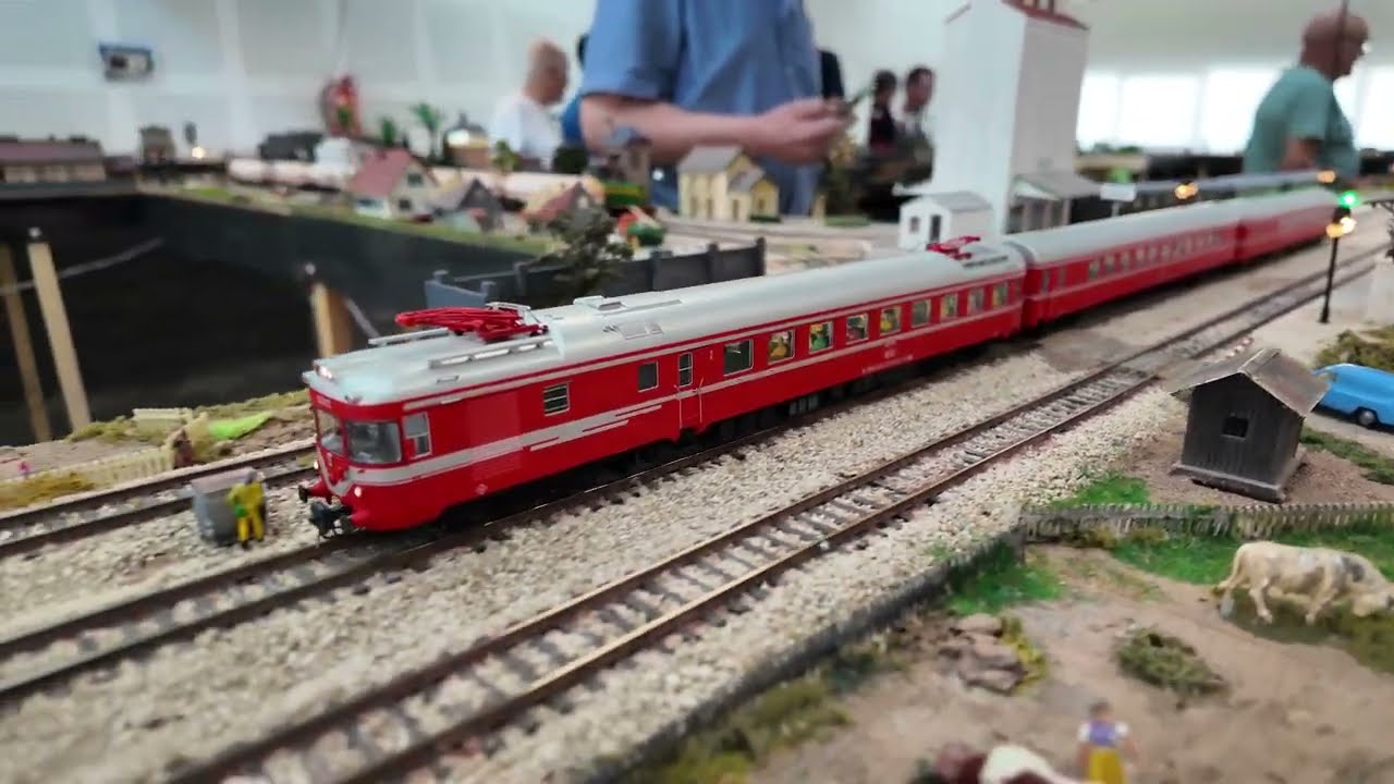 EXPOSICIÓN DE MAQUETAS DE TRENES EN ALBORAYA - VALENCIA