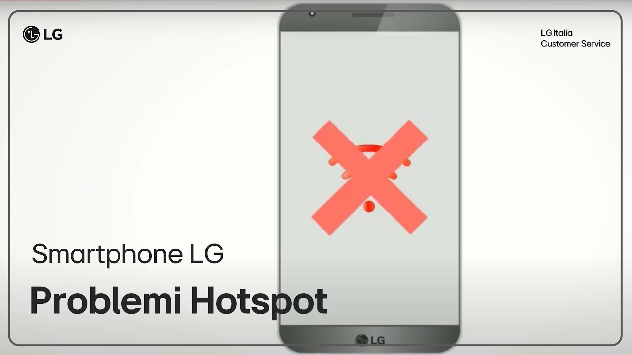 Смартфон LG | Мобильная точка доступа не работает