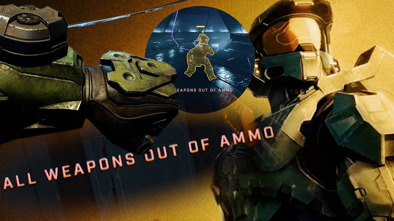 Playing Halo Infinite on LEGENDARY Without Any Ammo is HARD (Command Spire Mission)
