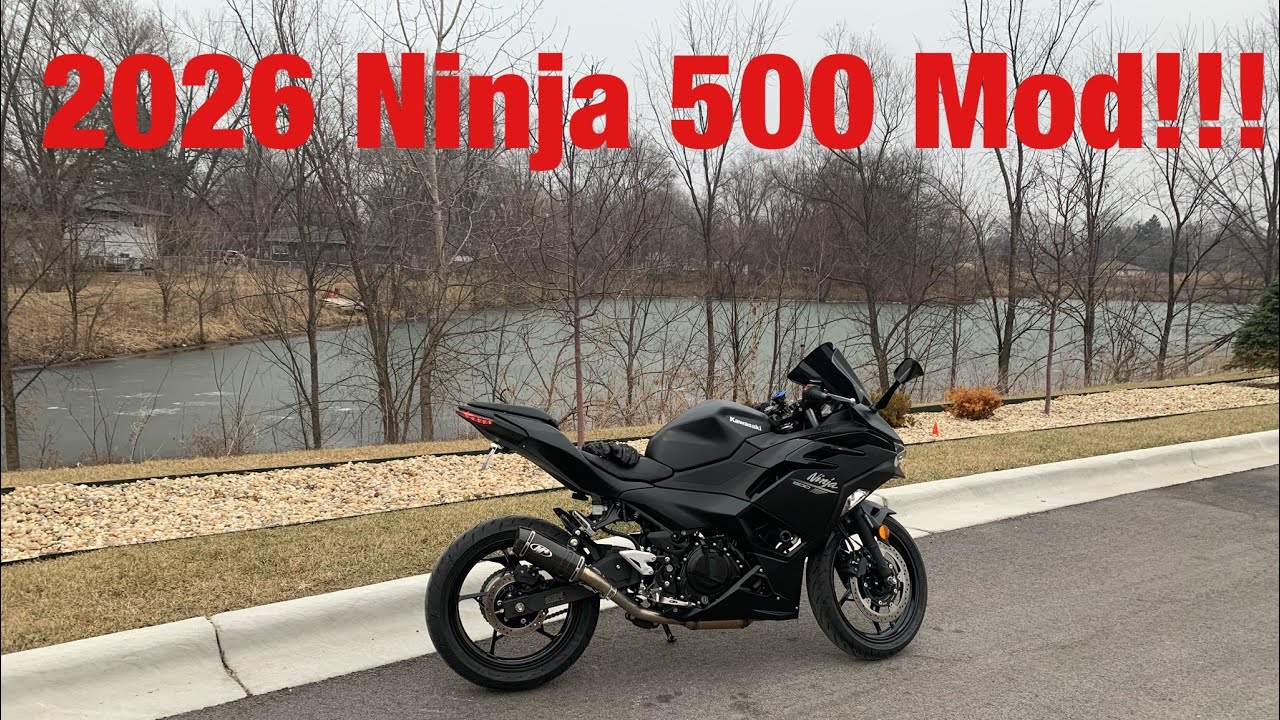 2026 Ninja 500 Mod - Front Winglet / Spoiler - Sweet as H*E*Double Hockey Sticks- Part 5 Conclusion!