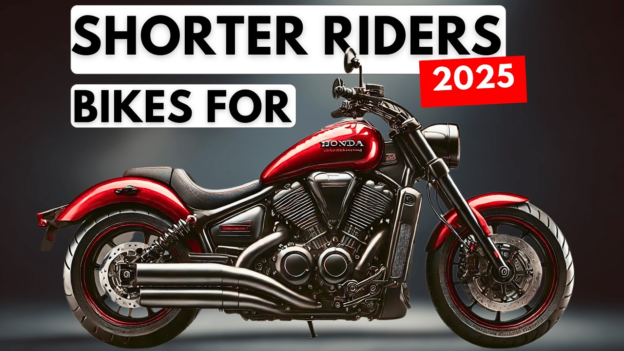 Finally! Cruiser Motorcycles Designed for Shorter Riders
