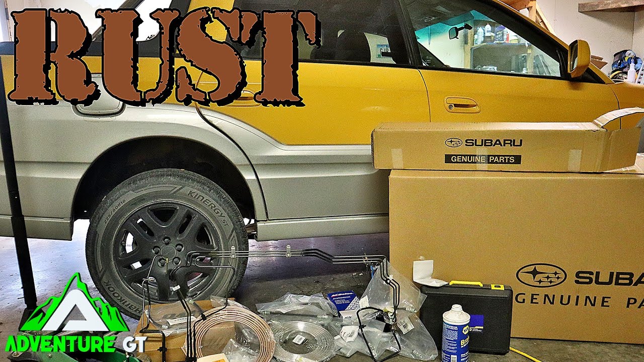 Subaru Baja Restoration Ep 1 Every Brake Line