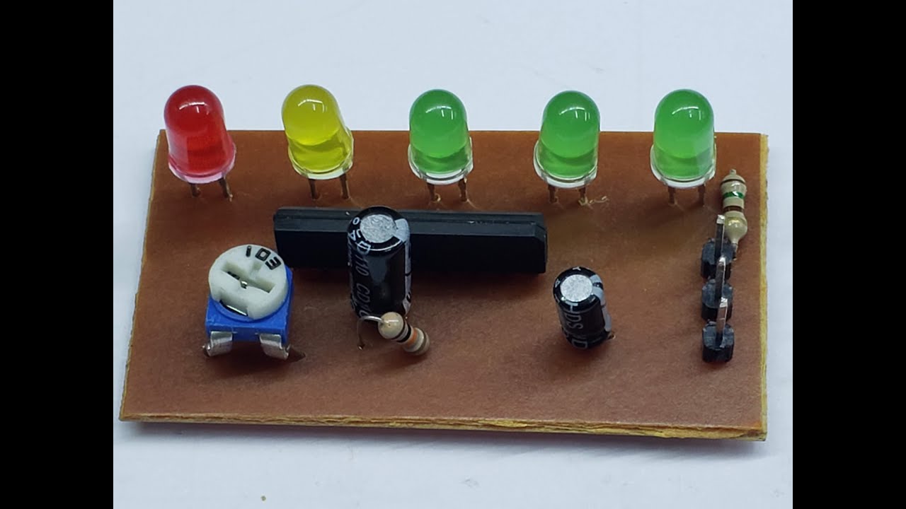 indicador de audio led