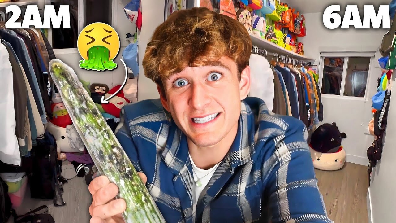 Cleaning My MESSY Room At 2AM🥴