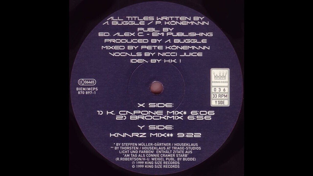Joint Venture - Licht Und Farben (K. Capone Mix) 1999