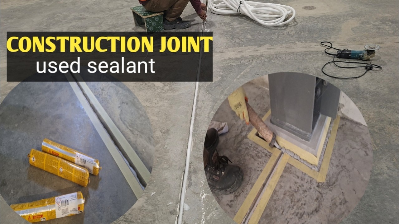 The best way how to closed tge construction concrete slab