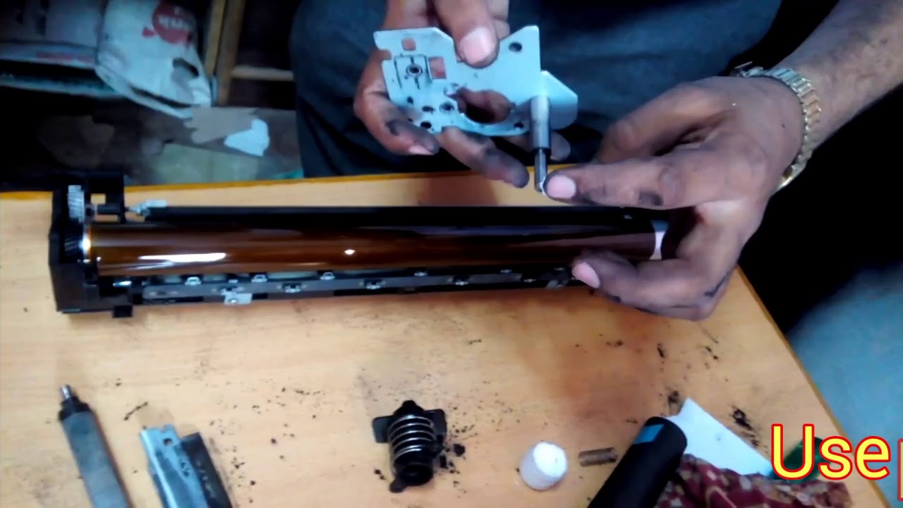 How to Change Drum//PCR and Cleaning Blade in Canon IR 2870 Photostat Machine 