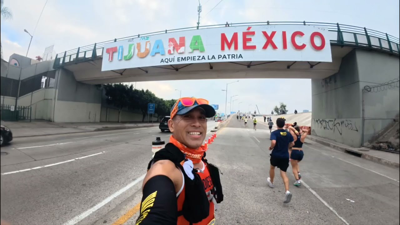 2025 Binational Half Marathon, San Diego, CA, US to Tijuana, BC, MX (10/26/2025)