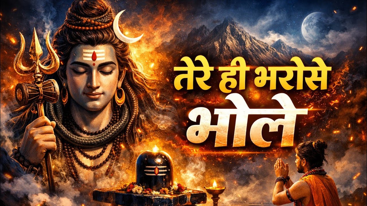 तेरे ही भरोसे भोले 🙏 | दिल छू लेने वाला शिव भजन | Latest Mahadev Bhajan 2026 | Shiv Bhakti Song