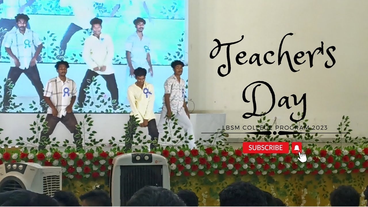 Lbsm college teacher's Day //lbsm college dance video //Dance cover video