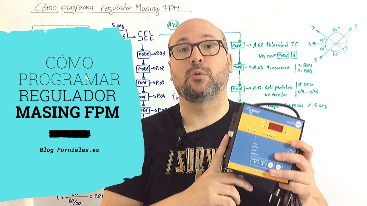 💡 Cómo programar regulador MASING FPM [Cydesa]