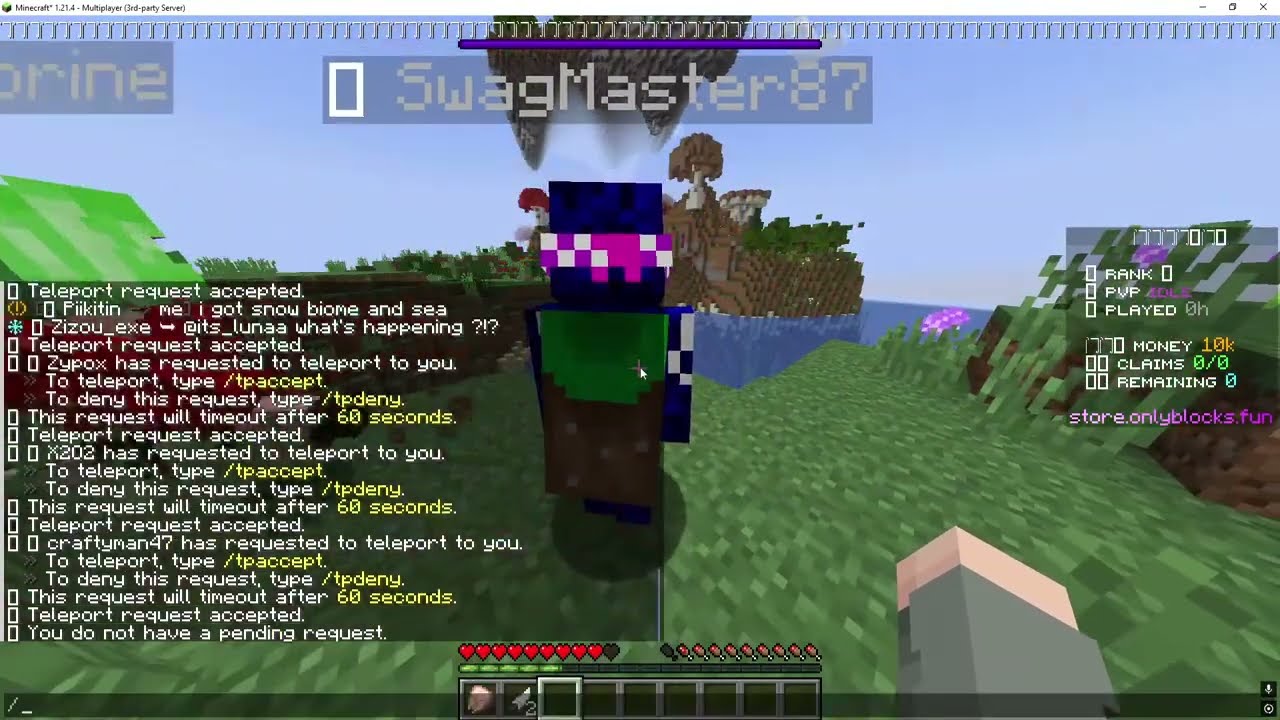 Minecraft AntiP2W ZERG #44 - P2W GOONER SMP