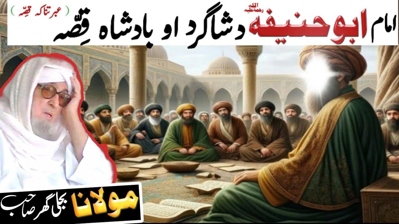 Pashto bayan/Imam Abu Hanifa Shagird Aw Badshah Waqia/Maulana Bijligar Bayan/Bijli ghar Mola Bayan