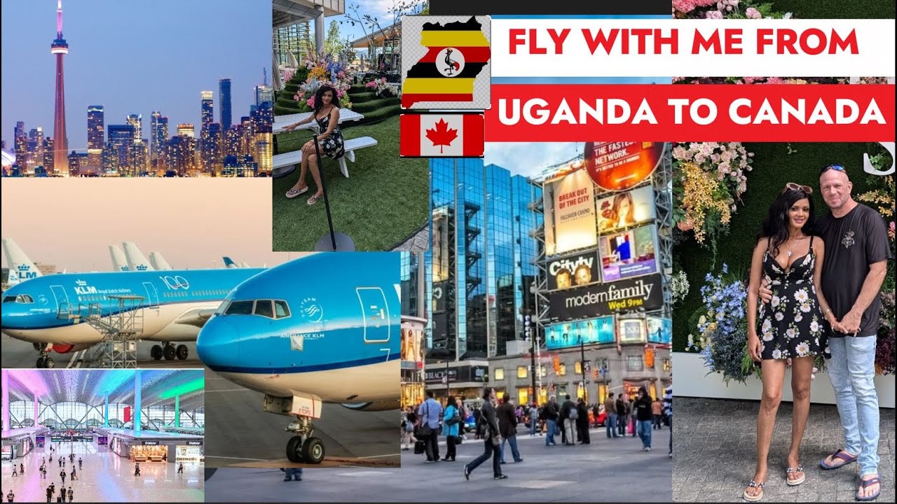 TRAVEL VLOG/FROM 🇺🇬UGANDA TO 🇨🇦CANADA ON VISTA VISA ,MOVING TO CANADA/KLM AIRLINES/AIRPORT QUESTIONS