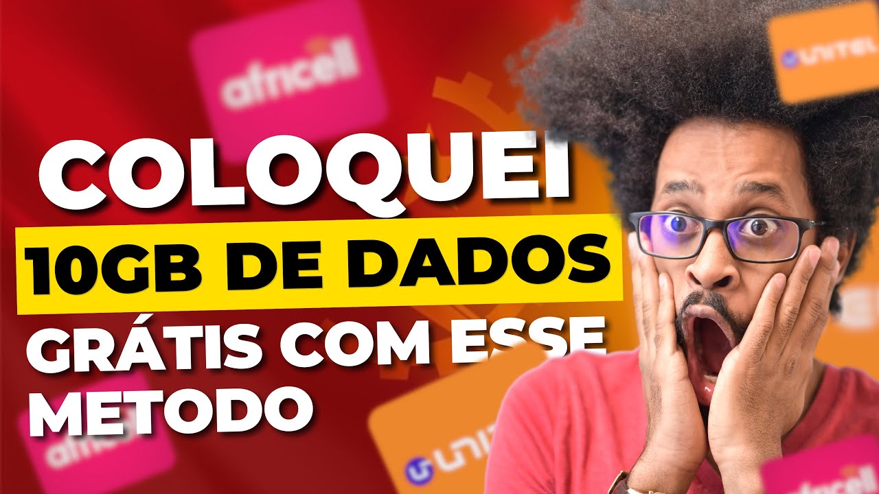 COMO ATIVAR GRATUITAMENTE 10GB NA UNITEL E AFRICELL