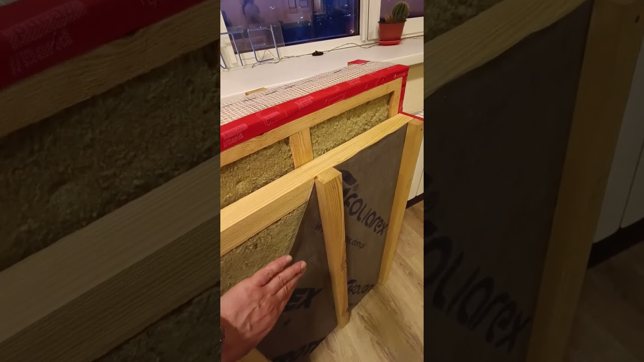 Образец каркасной панели