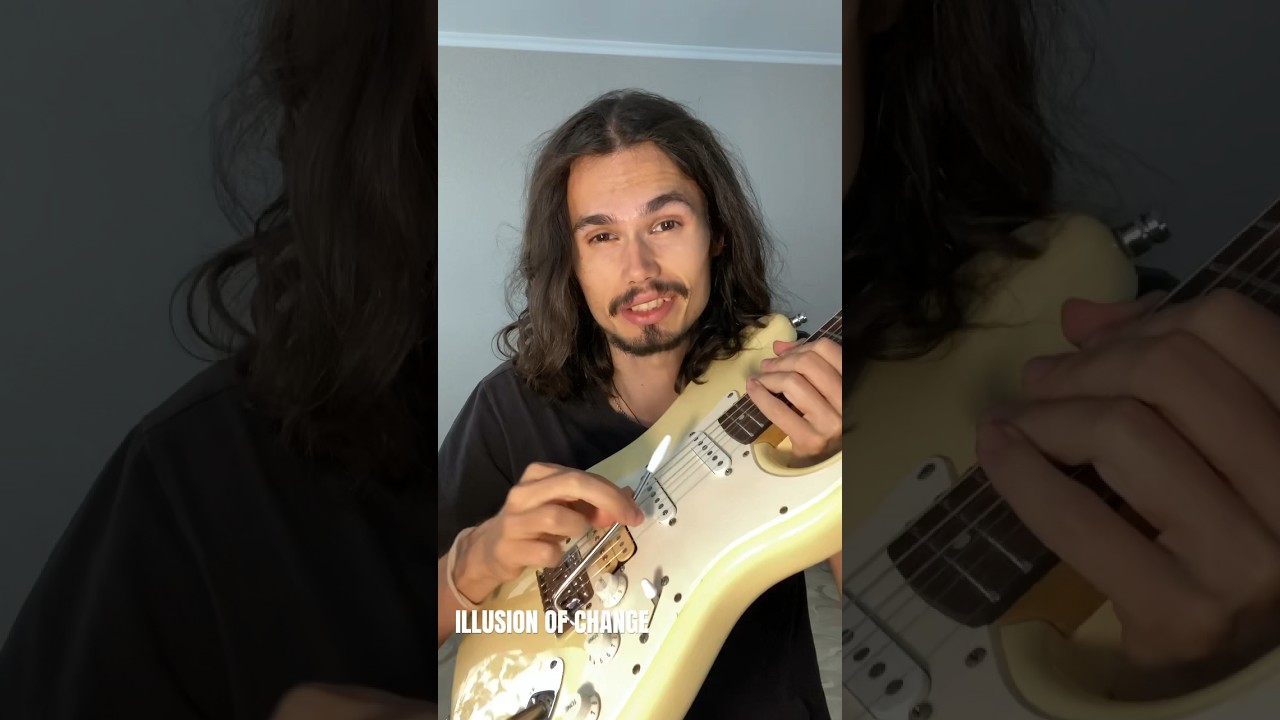 🎸Рычаг тремоло! Насколько это Крутая вещь?! Прикольные фишки) #illusionofchange #гитара #гитарист