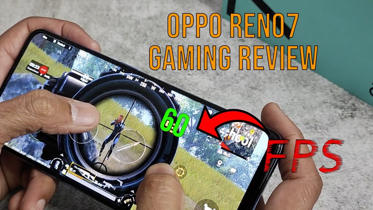 OPPO Reno7 PUBG | gaming review | battery drain test | BGMI FPS