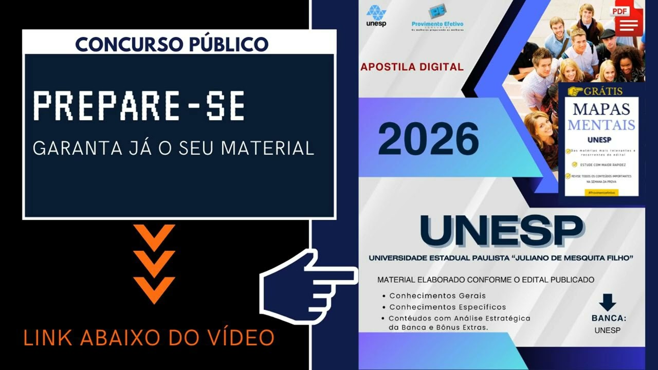 Apostila UNESP Analista Informática I 2026