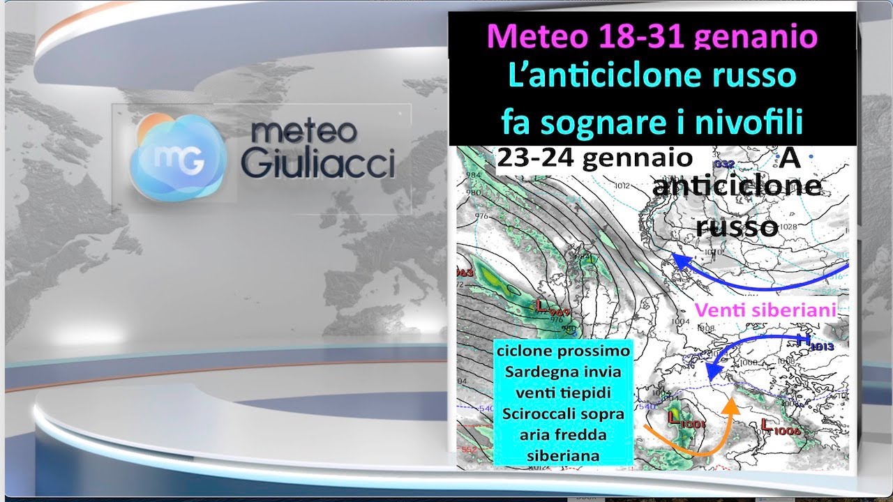 NEVE SU MOLTE REGIONI DEL NORD ITALIA? CHISSA'!