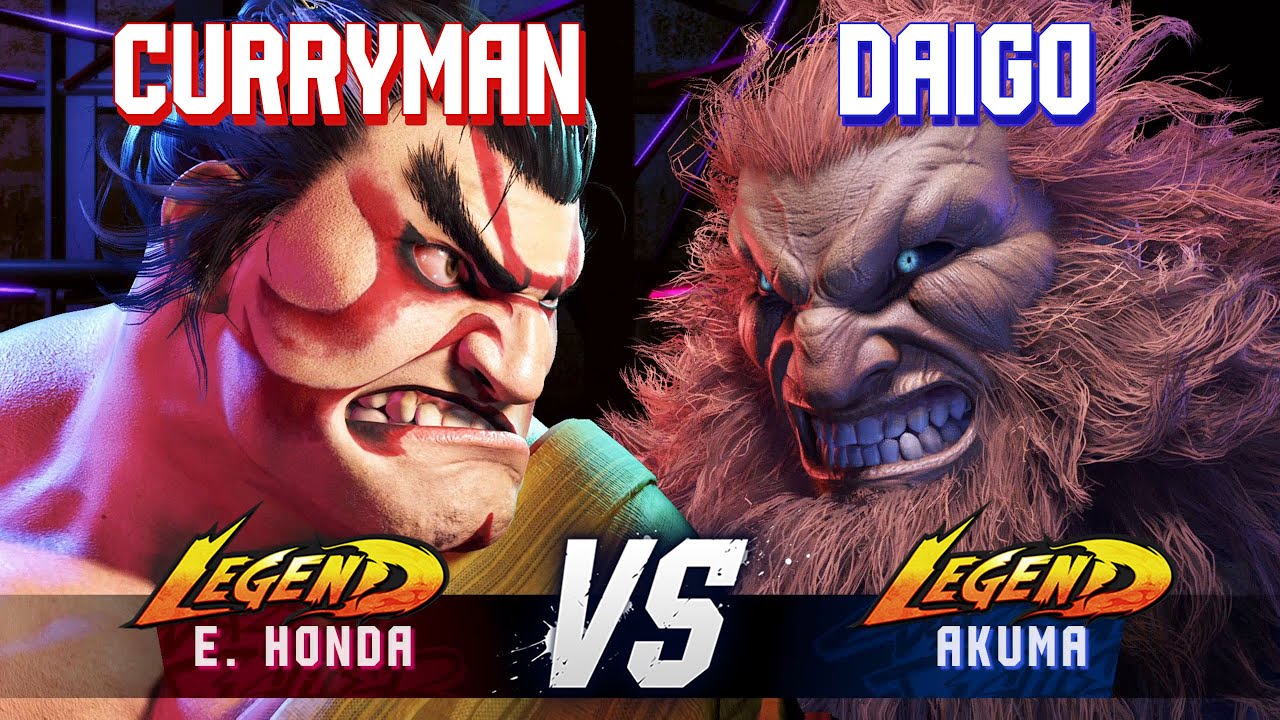 SF6 ▰ CURRYMAN (E.Honda) vs DAIGO (Akuma) ▰ High Level Gameplay