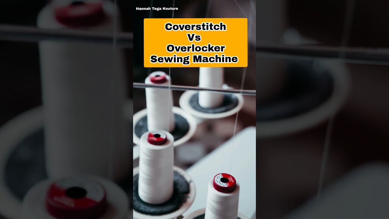 Are Coverstitch And Overlocker Machines The Same? #fashion #sewing #sewingtips