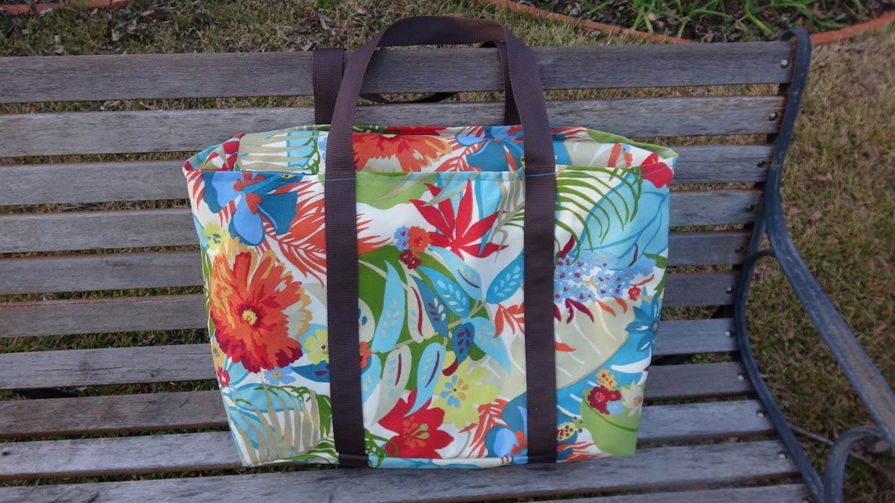 HOW TO MAKE A BEACH BAG