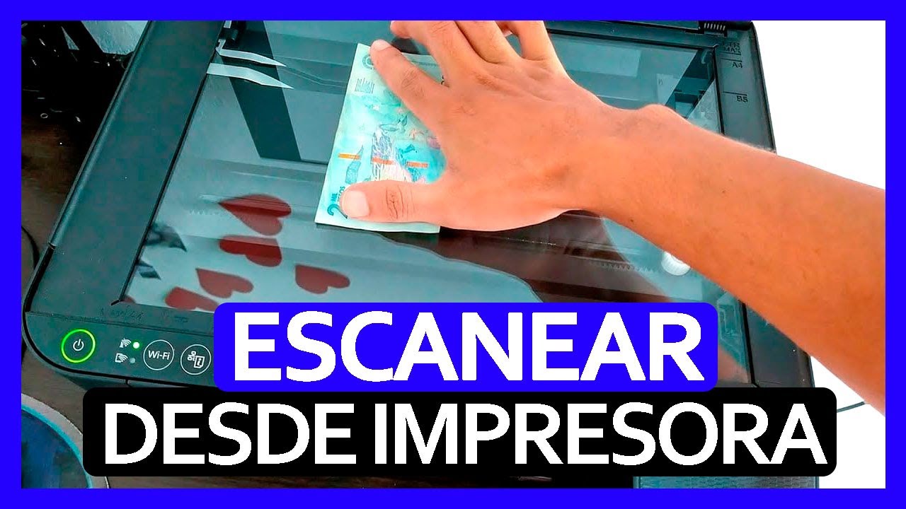✅ Como ESCANEAR FOTOS con una IMPRESORA | EPSON, HP, CANON