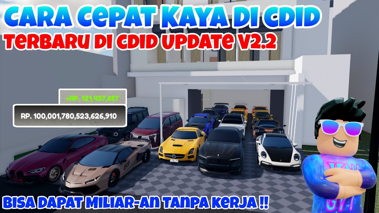 CARA CEPAT KAYA TERBARU DI ROBLOX CDID REVAMP V2.2 !!