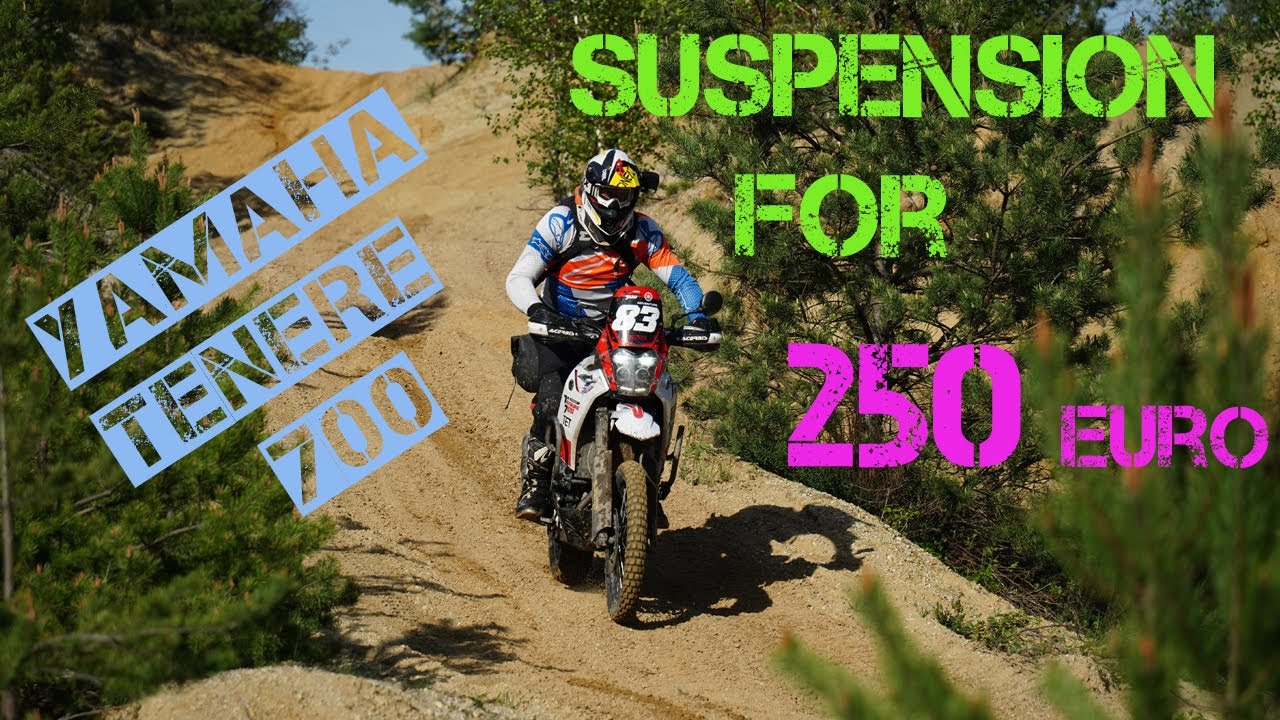 250&euro; Suspension Upgrade Yamaha Tenere 700: Does it work?