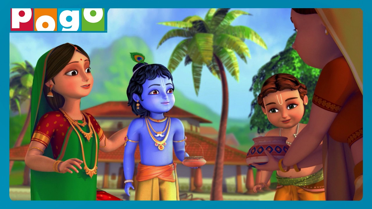 Sabko Chahiye Krishna Jaisa Beta😍| Little Krishna🪈| Cartoon for Kids😎| Hindi Story🤓| @PogoChannel