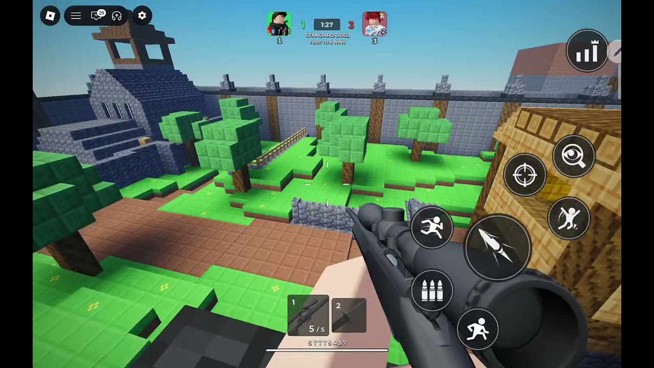 J'affronte Enancer63 sur sniper duel