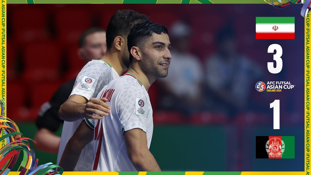 Full Match | AFC Futsal Asian Cup Thailand 2024™ | Group D | Islamic Republic Of Iran vs Afghanistan