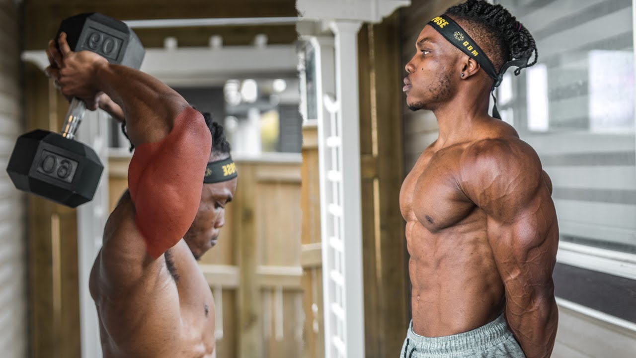 DUMBBELL-ONLY Tricep Workout | 8 Exercises for BIGGER TRICEPS