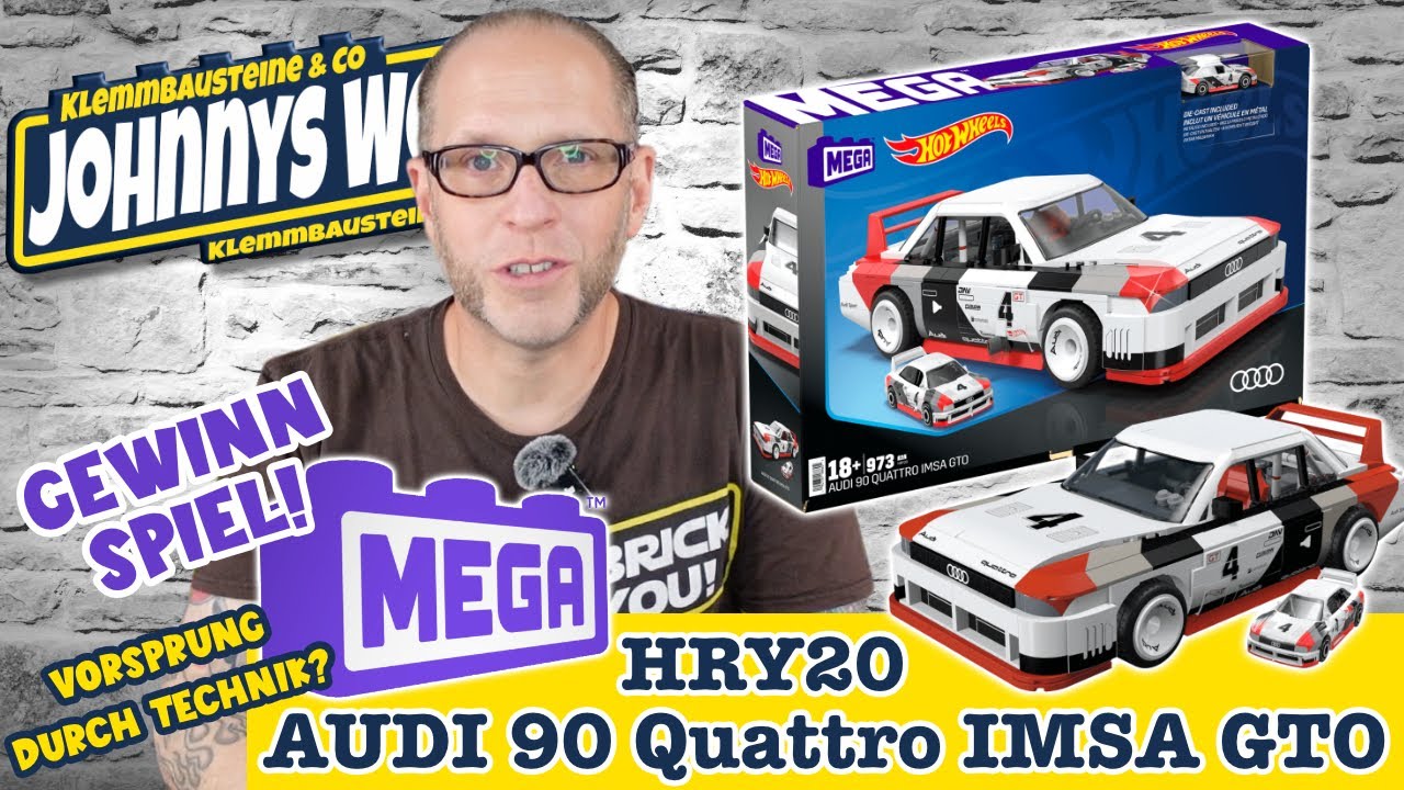 SPEED! Der MEGA Hot Wheels Audi 90 Quattro IMSA GTO HRY20 +  Gewinnspiel